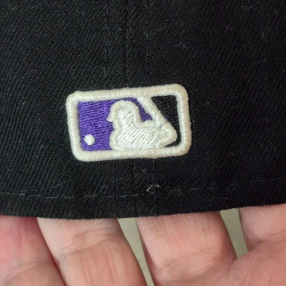Colorado Rockies Limited Edition Black 59Fifty New Era 1/300 Baseball Cap Size 7